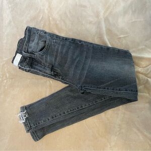 VERVET KIDS Size 24 (5-6yrs) Mid-rise Distressed Grey Cropped Skinny Denim Jeans